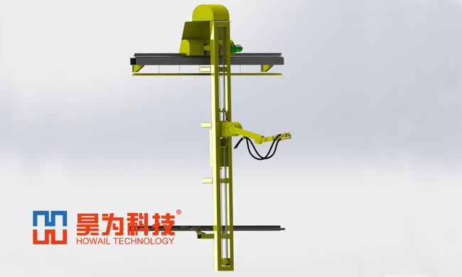 東方昊為側(cè)壁五軸機器人